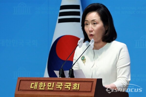 전주혜 국민의힘 원내대변인.  [사진 / 오훈 기자]