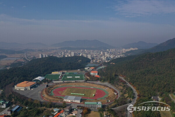해남군 우슬경기장 전경. 사진/해남군청 제공