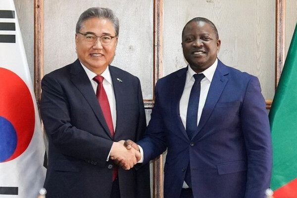 잠비아를 방문 중인 박진 외교부 장관은 10일(현지시간) 스탠리 카송고 카쿠보 외교장관과 회담을 가졌다 / ⓒ뉴시스DB