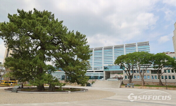 해남군 신 청사 전경. 사진/해남군청 제공