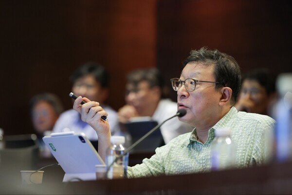 GS 신사업 전략보고회에서 허태수회장 ⓒGS