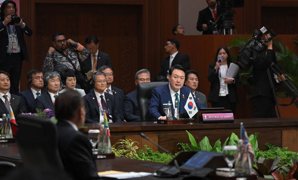 6일 윤석열 대통령은 인도네시아 자카르타 컨벤션 센터(JCC)에서 한-아세안 정상회의를 가졌다 / ⓒ대통령실