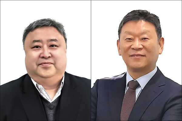 Customer부문 이현석 부사장(왼쪽)과 Enterprise부문 안창용 부사장. ⓒKT