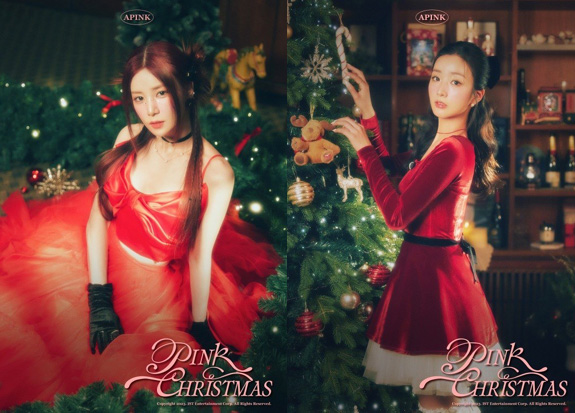 에이핑크는 오는 11일 오후 6시 각종 음원사이트에 '핑크 크리스마스'를 발매한다 / ⓒIST엔터테인먼트