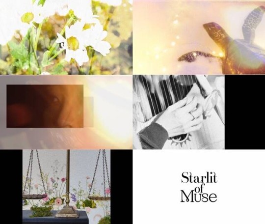 그룹 마마무(MAMAMOO) 멤버 문별의 첫 솔로 정규 앨범 'Starlit of Muse' 로고 모션이 공개됐다 / ⓒRBW