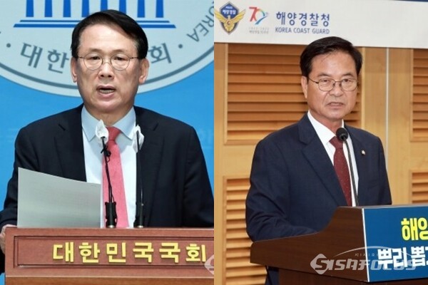 (좌측부터) 국민의힘 윤두현, 최춘식 의원. 사진 / 오훈 기자