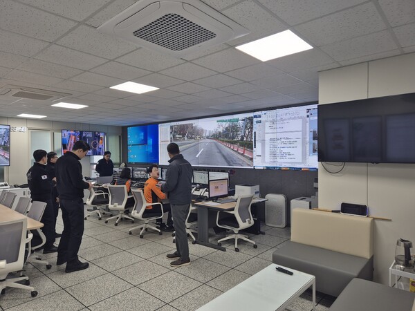 서울 강서구가 협업할 강서소방서 CCTV 상황실 모습. (사진 / 강서구청)