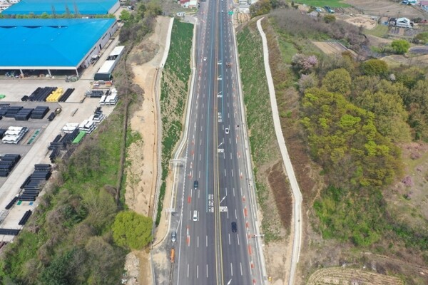 오는 30일 개통되는 세종시 신도시∼조치원읍 연결도로 / ⓒ행복청