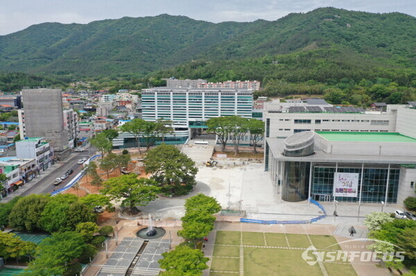 해남군 신 청사 전경. 사진/해남군청 제공