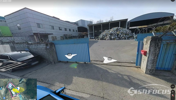 B사는 고철, 비철 등을 수집 및 가공판매하고 있다.ⓒ카카오맵