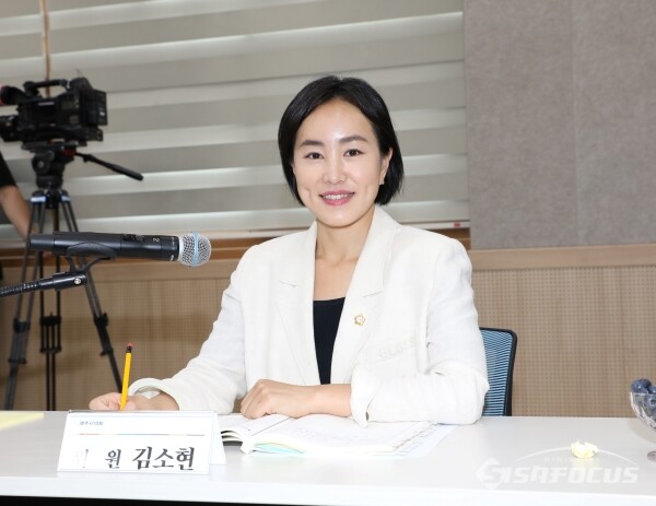 경주시의회 김소현 의원 모습. 사진/김인철 기자