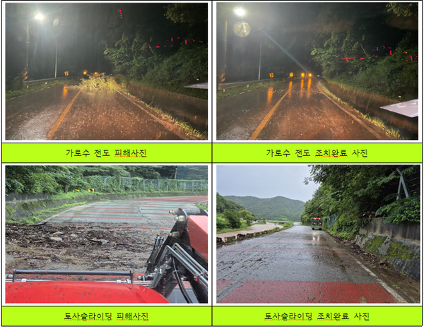 경북 영덕군이 이번 집중호우에도 철저한 대비 대세로 피해를 최소화하고 있다.ⓒ영덕군 