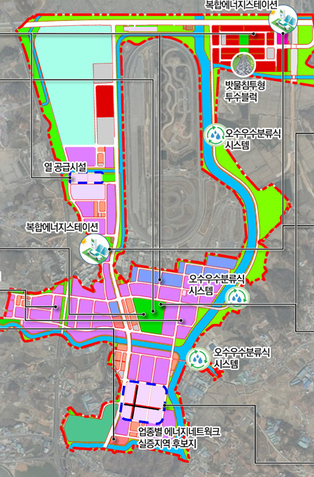 송산그린시티 종합 사업계획 구상도 / ⓒ국토부