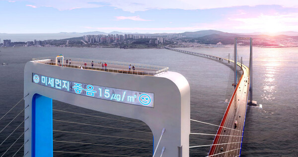 인천 청라와 영종도를 잇는 '제3연륙교' 주탑 전망대 조감도 / ⓒ인천경제청