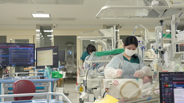 신생아중환자실 전경ⓒ동산병원