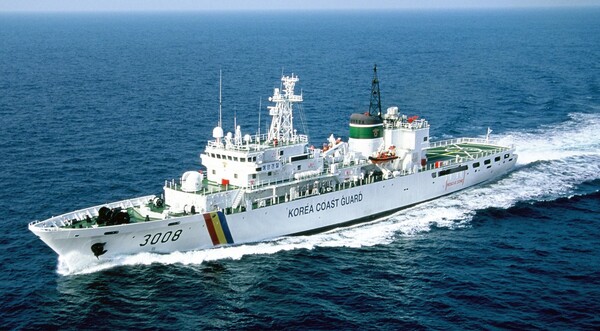 3000톤급 경비함 ⓒHJ중공업