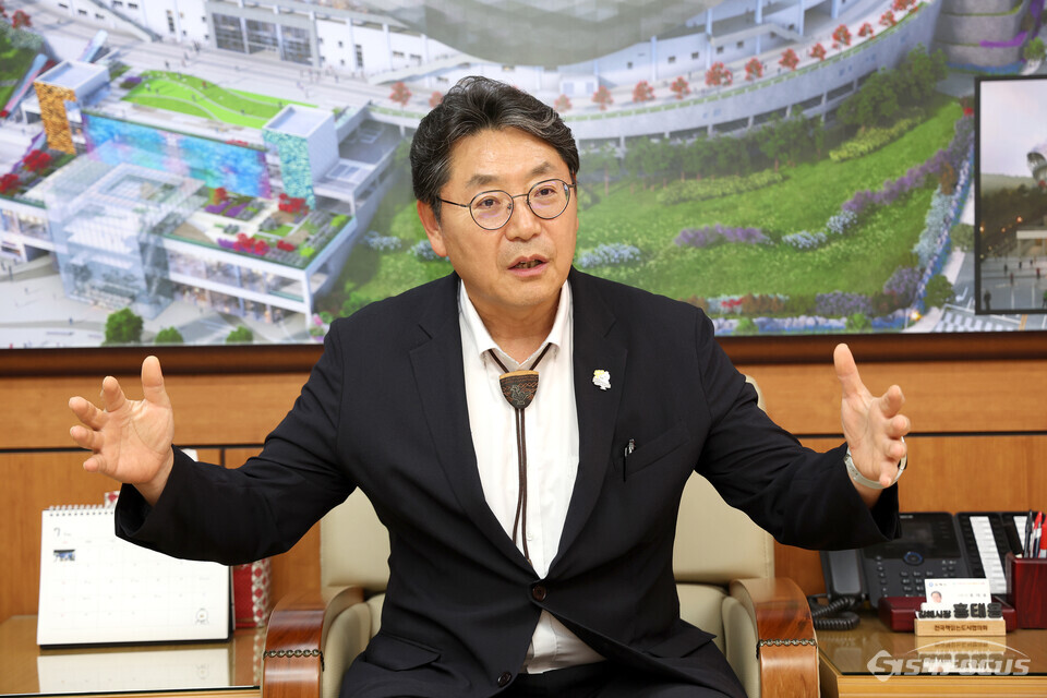 홍태용 김해시장. 사진 /  김해시