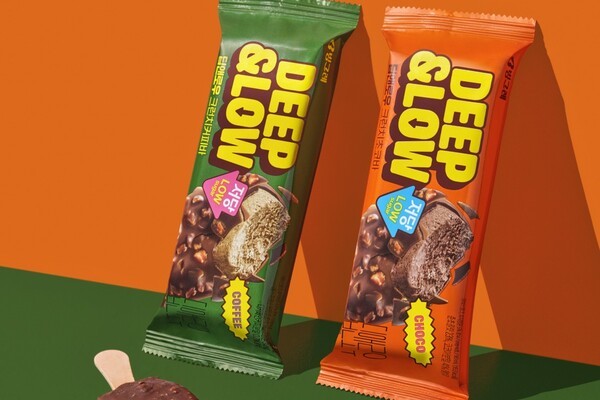 빙그레가 저당 아이스크림 브랜드 딥앤로우 론칭. ⓒ빙그레