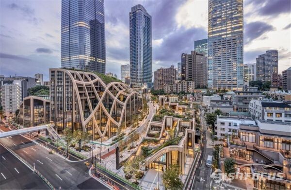 배후도시 지구단위계획 재정비(성산구 중앙동) 개발예상도. 창원시