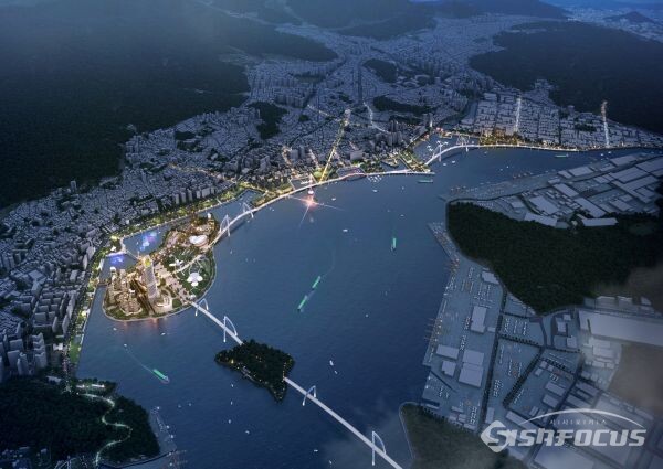 마산만 미래 청사진. 사진 / 창원시