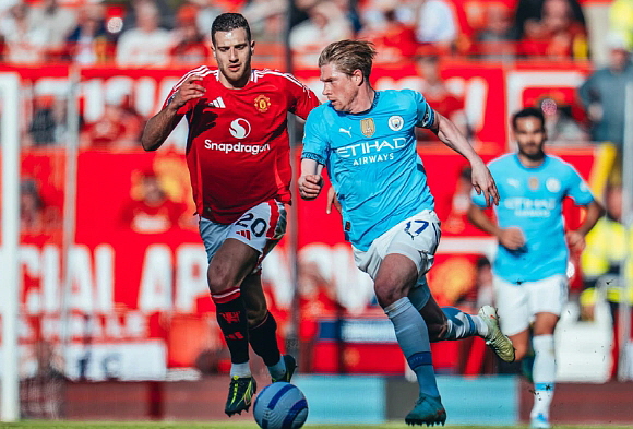 맨체스터 더비, 지루한 경기로 0-0 졸전 마무리. ⓒ맨체스터 시티