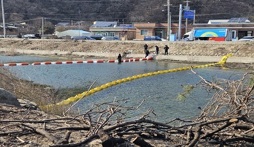 영덕군 오탁 방지 시설.ⓒ경북도