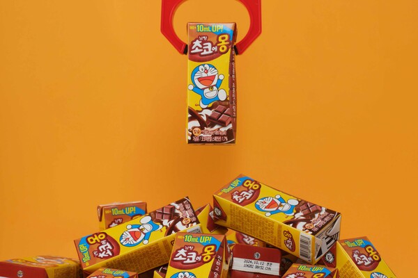 남양유업 초코우유 브랜드 초코에몽이 누적 판매량 5억개를 돌파 했다. ⓒ남양유업