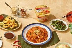 삼양식품이 편의점 채널에 푸팟퐁커리 불닭볶음면을 선보인다. ⓒ삼양식품