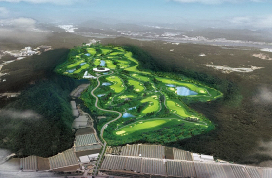 골프장 조감도ⓒ성주군