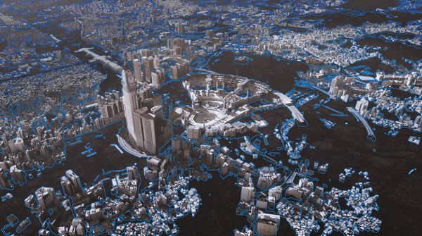 사우디아라비아 메카 3D 모델링. ⓒ네이버