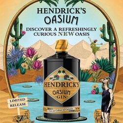 윌리엄그랜트앤선즈코리아가 프리미엄 진 브랜드 헨드릭스 진의 한정판 신제품 ‘헨드릭스 오아시움’을 출시했다. ⓒ윌리엄그랜트앤선즈코리아