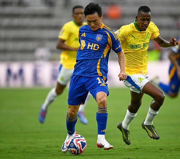 울산 HD, 클럽 월드컵 조별리그 1차전 마멜로디전 0-1 패배. ⓒ뉴시스