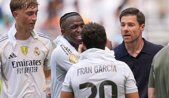 알론소 감독, 레알 마드리드 사령탑 데뷔전서 첫 승 실패. ⓒ뉴시스