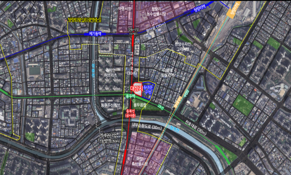 위치도(동대문구 용두동 33-1번지) 사진 / 동대문구