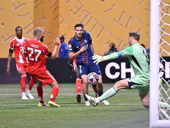 PSG, 독일 명문 바이에른 뮌헨전 2-0 완승하고 클럽 월드컵 4강행. ⓒ파리 생제르맹