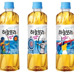 웅진식품이 대한양궁협회와 협업해 하늘보리 한국 양궁 에디션을 선보였다. ⓒ웅진식품