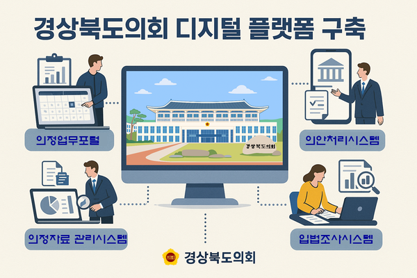 디지털 지방의정 플랫폼 구축.ⓒ경북도의회