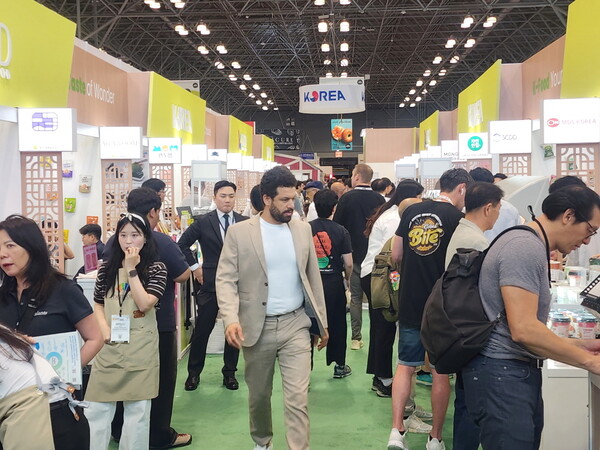 미국 뉴욕 식품박람회 현장. 사진/전남도청