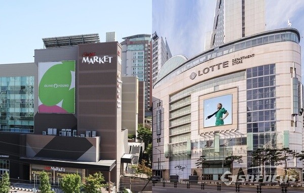 2분기 유통업계 실적이 대체적으로 부진한 가운데 이마트와 롯데백화점은 수익성 개선을 이뤘다. ⓒ시사포커스DB