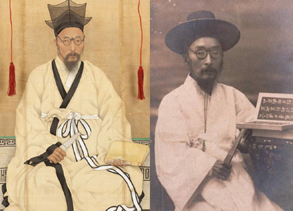 보물로 지정된 황현 선생의 초상 및 사진 ⓒ국가유산청