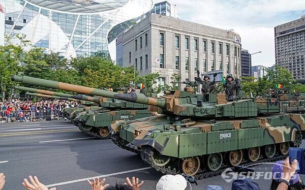 지난해 건군 76주년 국군의 날 시가행진 모습 / ⓒ시사포커스DB