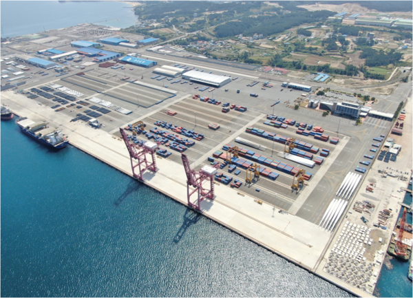 영일만항 전경.ⓒ경북도