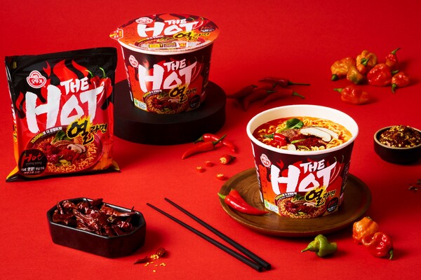 오뚜기 더핫 열라면이 출시 3주 만에 누적 판매량 200만 개를 돌파했다. ⓒ오뚜기