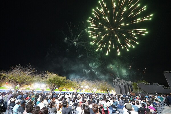 불꽃놀이. 사진/해남군청