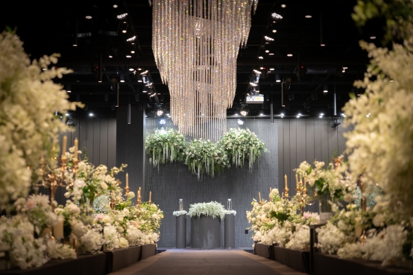 김해시 공공형 예식장 비즈컨벤션 예식홀 모습. 사진/김해시