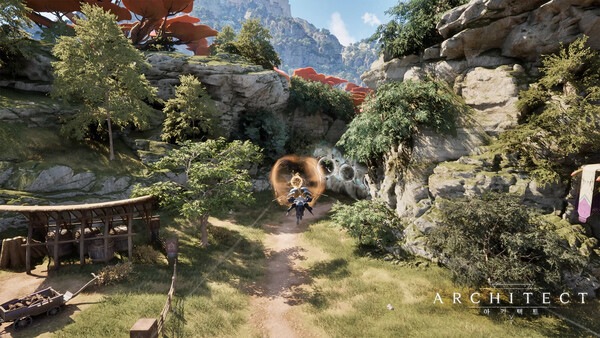 환영금고 '비행의 시련'을 플레이하는 모습. ⓒ드림에이지