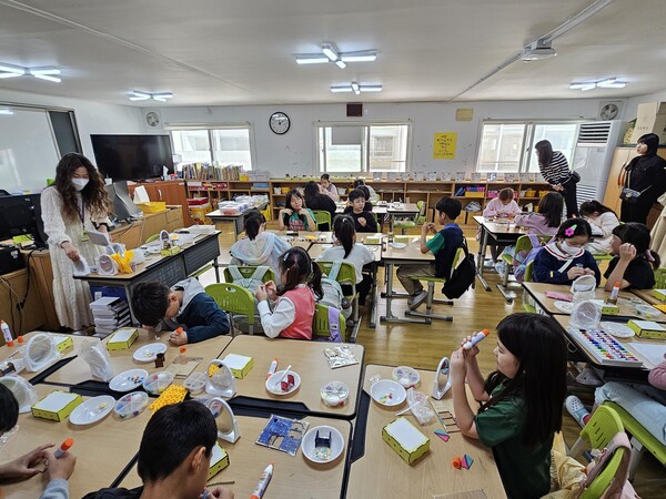 경북교육청이 사교육비 경감을 위해 방과후 학교를 운영하고 있다.ⓒ경북교육청