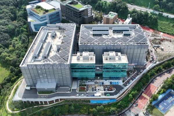 현대건설이 준공한 '용인 죽전 퍼시픽써니 데이터센터' 전경 ⓒ현대건설