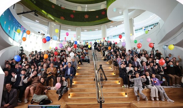 25일 경기도서관 개관식 모습. ⓒ경기도