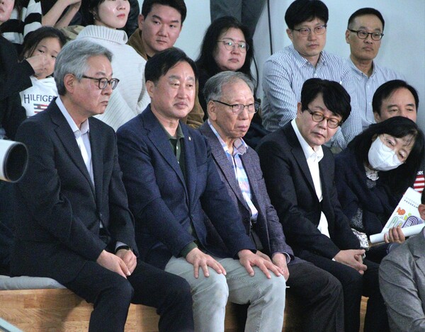 김준혁 민주당 의원이 25일 경기도서관 개관식에 참석한 모습. ⓒ김준혁 의원 페이스북